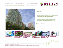 Tablet Screenshot of horizon.nccw.nl
